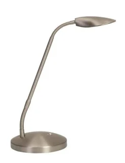 Sisustusvalaisimet^Virvatuli pöytävalaisin Alaska LED satiinikromi