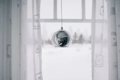 Sisustusvalaisimet^Virvatuli riippuvalaisin Bollen 1-os. LED kromi