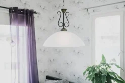 Sisustusvalaisimet^Virvatuli riippuvalaisin Arpela antiikinruskea