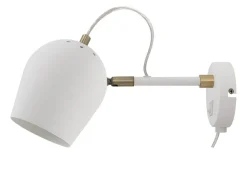 Sisustusvalaisimet^Virvatuli seinävalaisin Cora matta valkea E27