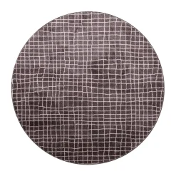 Pyöreät Matot^VM-Carpet Aari 12 antrasiitti, kantti 5450, Ø 160 cm