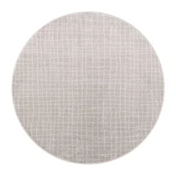 Pyöreät Matot^VM-Carpet Aari 13 harmaa, kantti 5430, Ø 160 cm