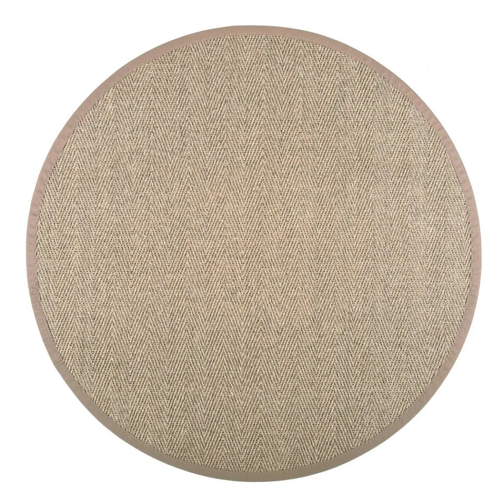 Pyöreät Matot^VM-Carpet Barrakuda 9307 natur, Ø 240 cm, kantti 25