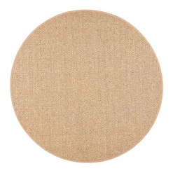 Pyöreät Matot^VM-Carpet Barrakuda 6520 olki, Ø 240 cm, kantti 32B