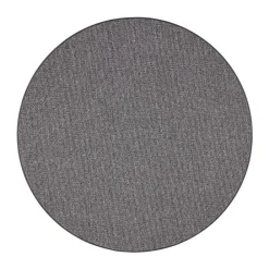 Pyöreät Matot^VM-Carpet Duuri 4728 antrasiitti, Ø 240 cm, kantti 5450