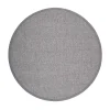 Pyöreät Matot^VM-Carpet Esmeralda 77 harmaa, Ø 133 cm, kantti 077 B