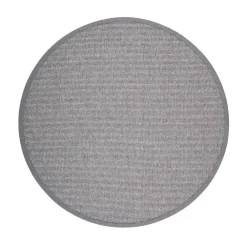 Pyöreät Matot^VM-Carpet Esmeralda 77 harmaa, Ø 200 cm, kantti 077 B