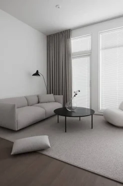 Keskilattiamatot^VM-Carpet Hiillos, 740 harmaa 160*230 cm, kantti 101 B