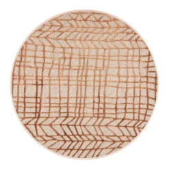 Pyöreät Matot^VM-Carpet Lastu, 3 kupari, Ø 133 cm