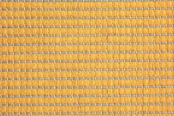 Pyöreät Matot^VM-Carpet Lyyra 71 keltainen,  Ø 133  cm, kantti 41