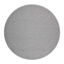 Pyöreät Matot^VM-Carpet matto Elsa  Ø 240 cm harmaa