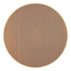 Pyöreät Matot^VM-Carpet matto Havu ø 240 cm 79 natur/musta
