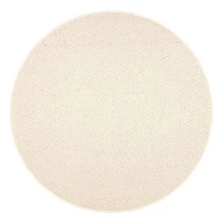 Pyöreät Matot^VM-Carpet matto Loimu ø 133 cm 569 valkoinen