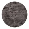 Pyöreät Matot^VM-Carpet matto Rustiikki ø 200 cm 98 musta