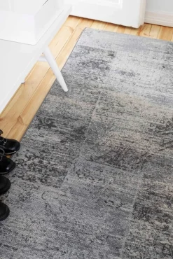 Keskilattiamatot^VM-Carpet matto Rustiikki 133x200 cm 39 harmaa