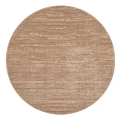 Pyöreät Matot^VM-Carpet matto Sametti ø 200 cm 247 beige