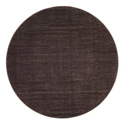Pyöreät Matot^VM-Carpet matto Sametti ø 200 cm 243 ruskea