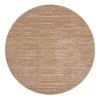 Pyöreät Matot^VM-Carpet matto Sametti ø 240 cm 247 beige