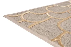 Pyöreät Matot^VM-Carpet Paanu, 7 kulta, Ø 240 cm