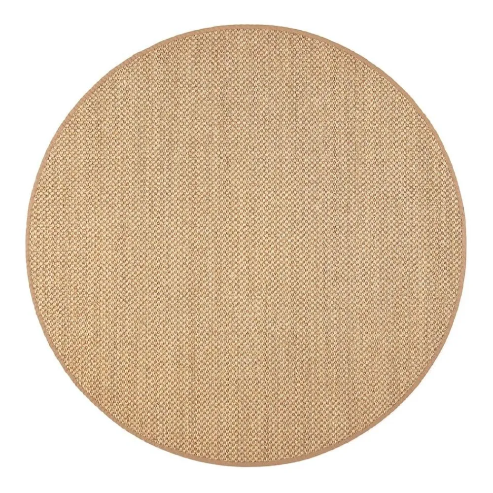 Pyöreät Matot^VM-Carpet Panama, 6021 olki, Ø 160 cm, kantti 32 B