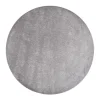 Pyöreät Matot^VM-Carpet Satine 850 harmaa, Ø 133 cm, kantti 5434