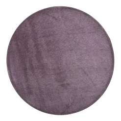 Pyöreät Matot^VM-Carpet Satine 001 lila, Ø 240 cm, kantti 5881