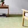 Keskilattiamatot^VM-Carpet Satine 572 vihreä, 133*200 cm, kantti 5784