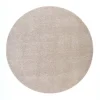 Pyöreät Matot^VM-Carpet Silkkitie, 138 beige, Ø 240 cm, kantti 5938