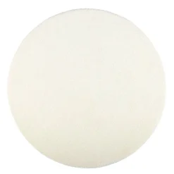 Pyöreät Matot^VM-Carpet Silkkitie, 131 valkoinen, Ø 133 cm, kantti 5417