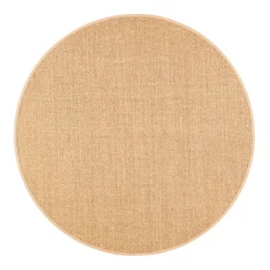 Pyöreät Matot^VM-Carpet Sisal, 50 natur, Ø 160 cm, kantti 32 B