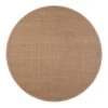 Pyöreät Matot^VM-Carpet Sisal, 85 taupe, Ø 160 cm, kantti 25 B