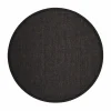 Pyöreät Matot^VM-Carpet Tunturi,  , 79 musta, Ø 133 cm, kantti 020 B