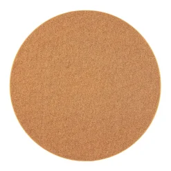 Pyöreät Matot^VM-Carpet Tweed, 52 keltainen, Ø 133 cm, kantti 5674