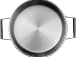 Keittoastiat^WMF matala kattila Comfort Line 20 cm/2,5 l kannella