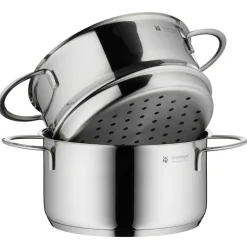Keittoastiat^WMF Mini kattila 1,5 L höyrytyskorilla ja kannella