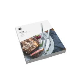 Aterimet^WMF Nuova pihviveitsi- ja haarukkasetti 12-os. ruostumaton teräs