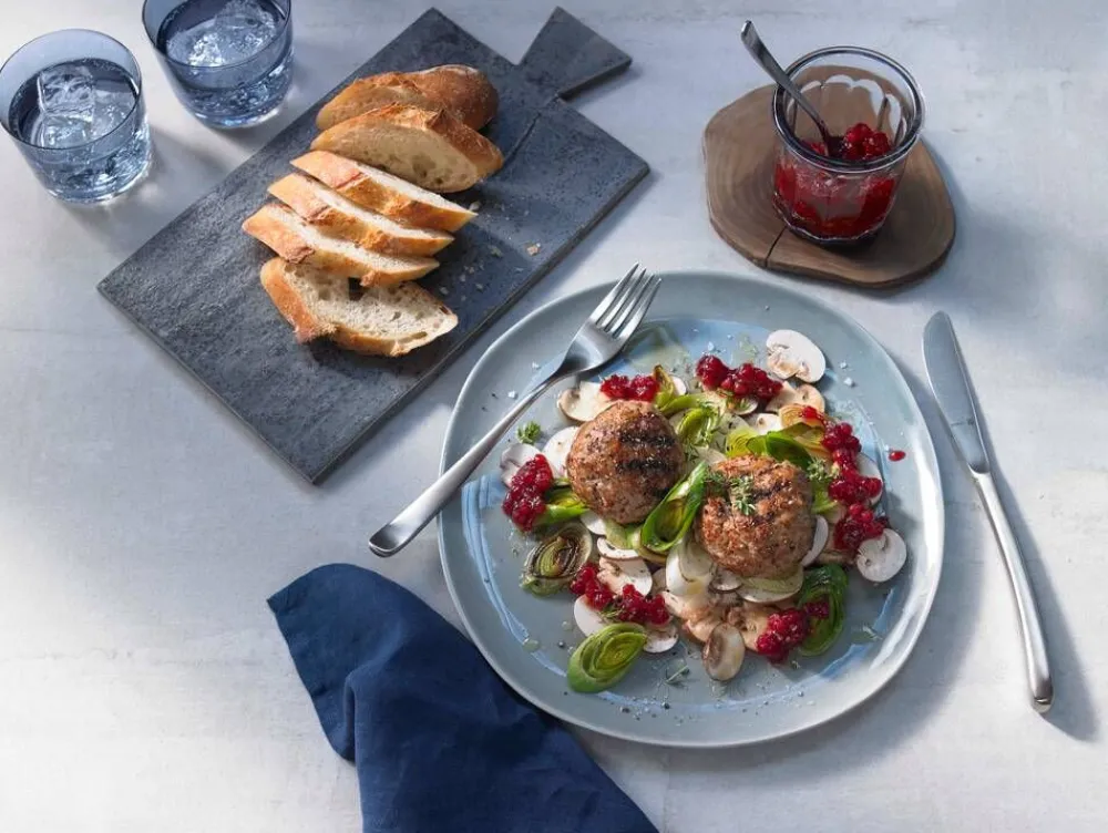 Aterimet^WMF Silk aterinsetti 30-osainen matta teräs