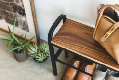 Hyllyt Ja Telineet^Yamazaki kenkäteline kannella Tower musta