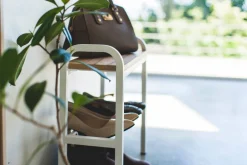 Hyllyt Ja Telineet^Yamazaki kenkäteline kannella Tower valkoinen