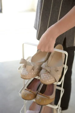 Hyllyt Ja Telineet^Yamazaki kenkäteline kapea valkoinen