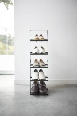 Hyllyt Ja Telineet^Yamazaki kenkäteline kapea musta