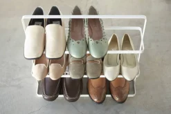 Hyllyt Ja Telineet^Yamazaki Kenkäteline Tower 3 hyllyä valkoinen