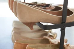 Hyllyt Ja Telineet^Yamazaki Kenkäteline Tower 3 hyllyä musta