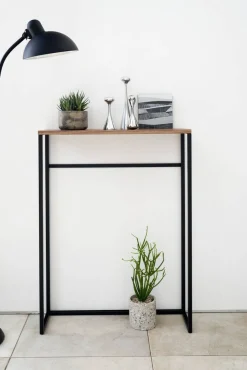 Huonekalut^Yamazaki konsolipöytä Tower musta