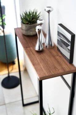 Huonekalut^Yamazaki konsolipöytä Tower musta