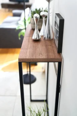 Huonekalut^Yamazaki konsolipöytä Tower musta