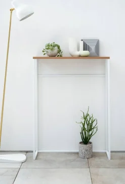 Huonekalut^Yamazaki konsolipöytä Tower valkoinen