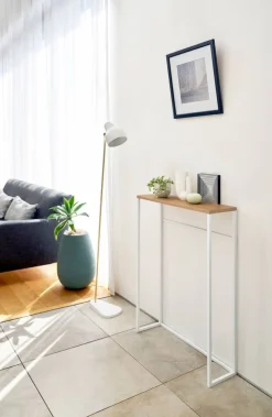 Huonekalut^Yamazaki konsolipöytä Tower valkoinen