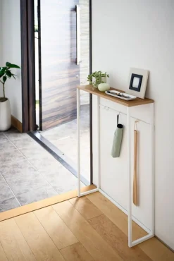 Huonekalut^Yamazaki konsolipöytä Tower valkoinen