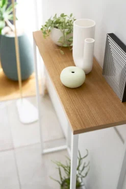 Huonekalut^Yamazaki konsolipöytä Tower valkoinen